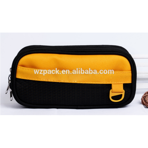 2016 OEM Hot Selling Candy Colors Pen Bag Multifunction Stationery Pencil Case Pouch